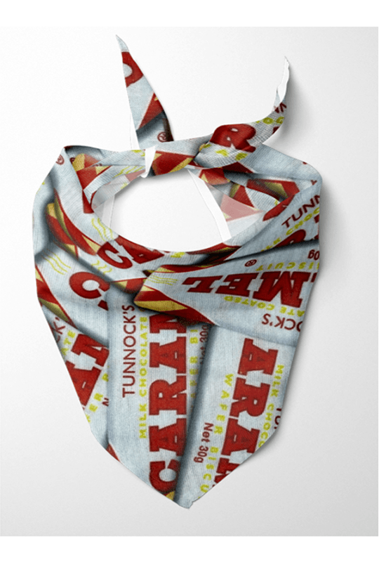 Caramel Wafer Dog Bandana